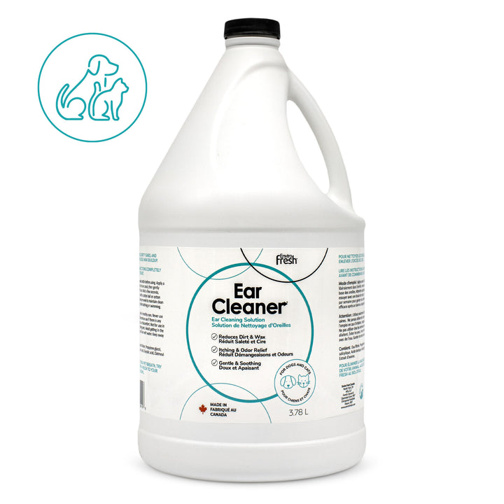 EnviroFresh Pet Ear Cleaner 3.78L Case Pack (4L x 4 Pack)