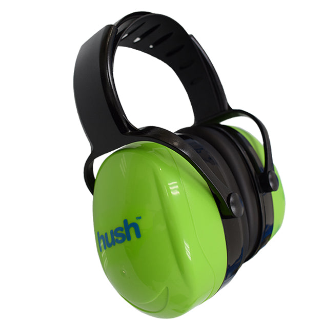 RONCO HUSH™ Hi-Viz Earmuffs Dielectric NRR 28 - Case Pack - 20 Pairs Per Case