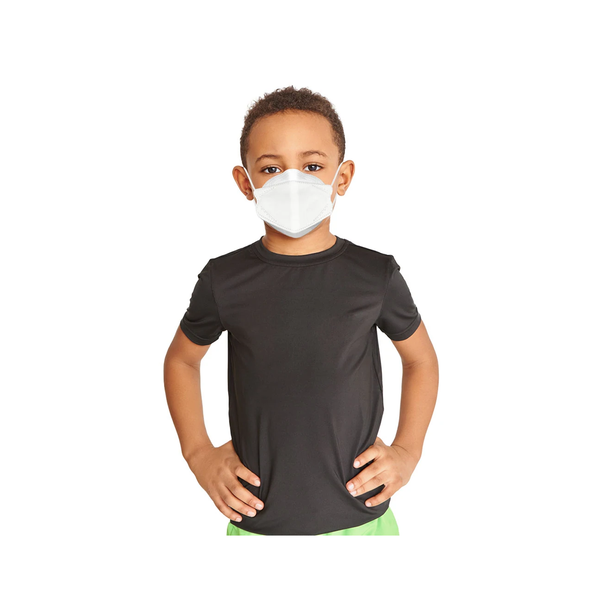 N95 Kid Black & White FN-N95-510 Small Respirator Mask Made in Canada by Dent-X