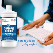 Load image into Gallery viewer, Rapid Chemicals 99% Isopropyl Alcohol 500ml, 24 Units Per Case. Sold by cases
