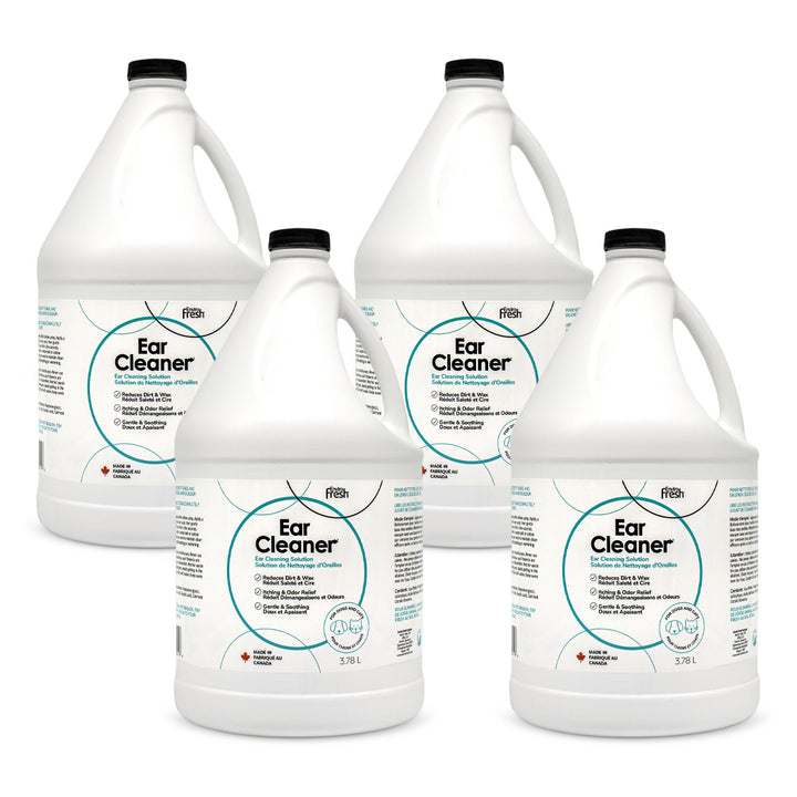 EnviroFresh Pet Ear Cleaner 3.78L Case Pack (4L x 4 Pack)