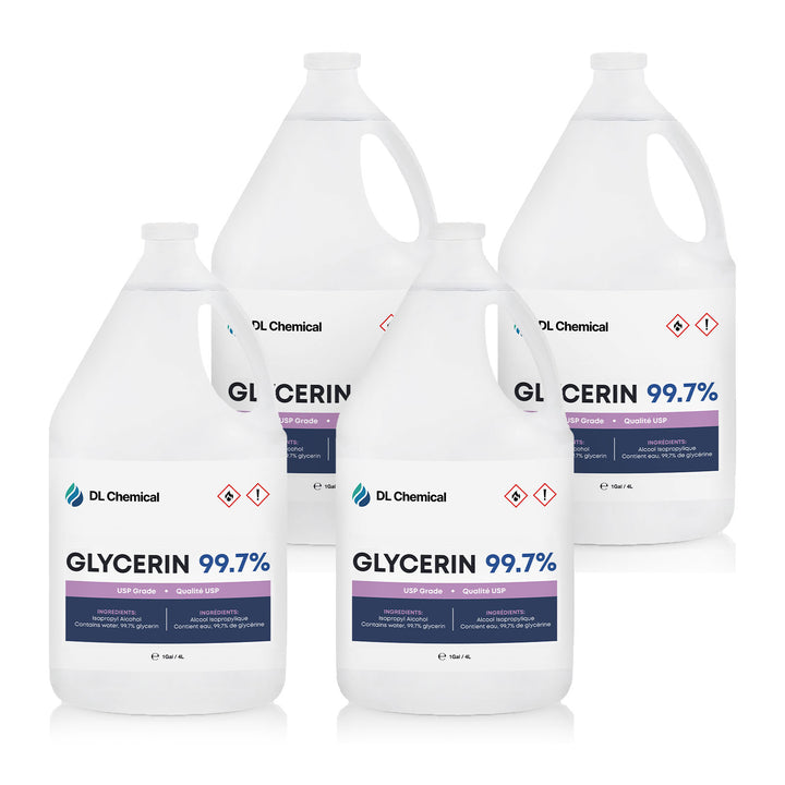 DL Chemical Vegetable Glycerin 99.7% (4L x 4 Pack)