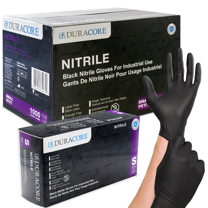 Duracore Nitrile Gloves - 6 Mil Industrial Strength, 1000 Gloves Per Case