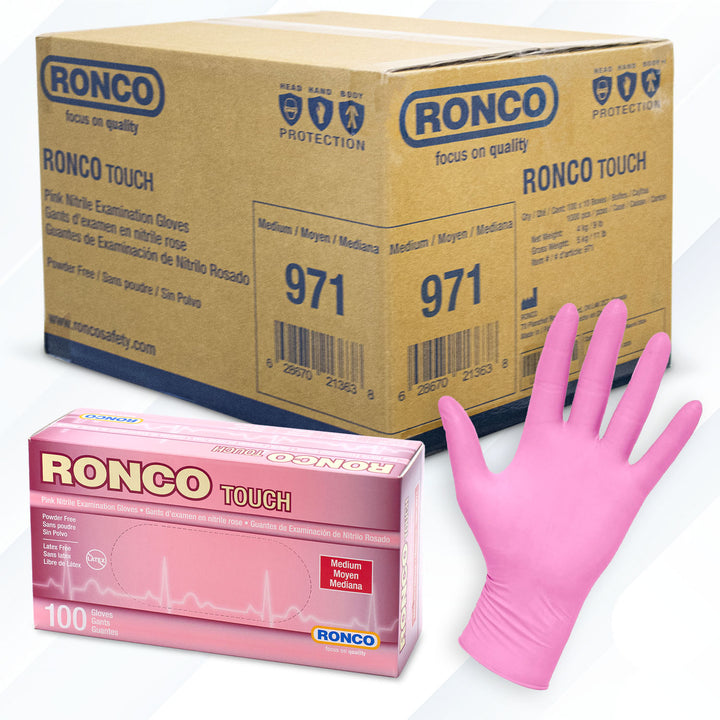 RONCO TOUCH Nitrile Examination Glove (3 mil) 100/box