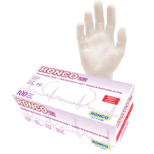 Load image into Gallery viewer, RONCO VE2 Vinyl Examination Glove (4 mil); 100/box
