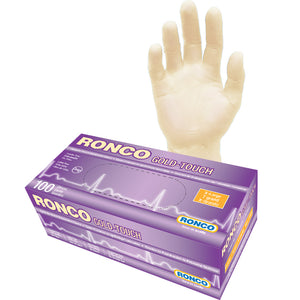 RONCO GOLD-TOUCH® Synthetic Stretch Examination Glove (5 mil); 100/box