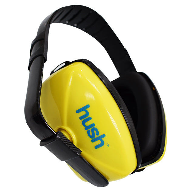 RONCO HUSH™ Hi-Viz Earmuffs Multi-Position NRR 23, Case Pack - 20 Pairs Per Case