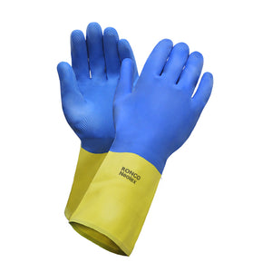 RONCO NeoLex™ Neoprene Over Latex Reusable Glove;  12 pairs/bag
