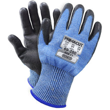 Load image into Gallery viewer, RONCO PrimaCut™ 69-280 PU Palm Coated HPPE Glove Cut Level: ANSI A6; 6 pairs/bag
