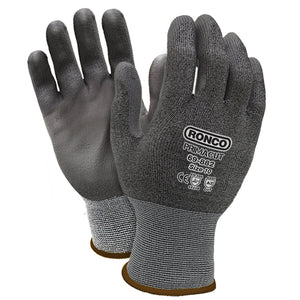 RONCO PrimaCut™ 69-882 PU Palm Coated Glove Cut Level: ANSI A2; 6 pairs/bag