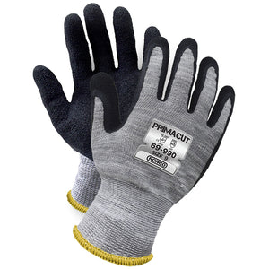RONCO PrimaCut™ 69-990 Latex Palm Coated HPPE Gloves Cut Level: ANSI A5; 6 pairs/bag