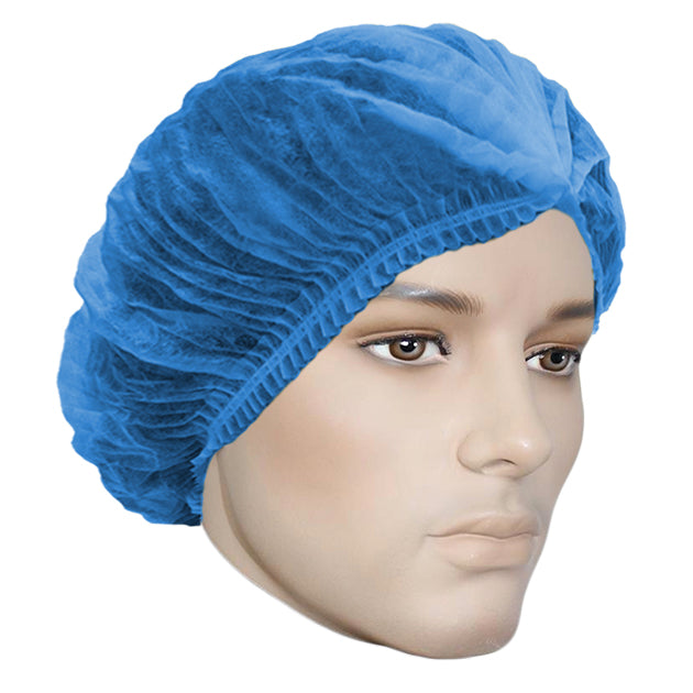 RONCO CARE™ Pleated Bouffant Cap; 100 units/bag