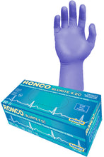 Load image into Gallery viewer, RONCO Blurite 6 EC Extended Cuff Nitrile Examination Glove (6 mil) 50/box
