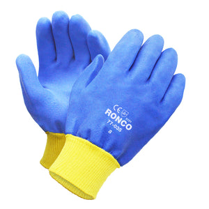 RONCO INTEGRA™ Foam PVC Dipped Glove With Cotton Interlock Liner; 12 pairs/bag
