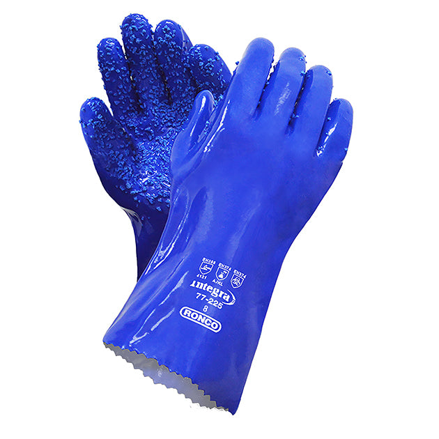 RONCO INTEGRA™ Double Dipped PVC Glove With PVC Chips; 12 pairs/bag