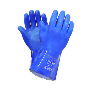 RONCO INTEGRA™ Triple Dipped PVC Glove With Cotton Interlock Liner; 12 pairs/bag
