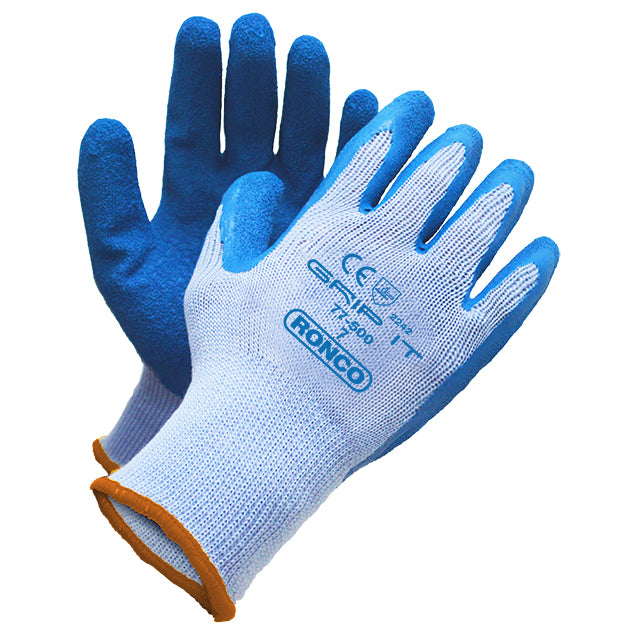 RONCO GRIP-IT™ Latex Coated Glove; 12 pairs/bag