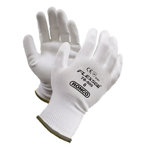 RONCO FLEXSOR™ 78-505 PU Palm Coated Nylon Glove; 12 pairs/bag
