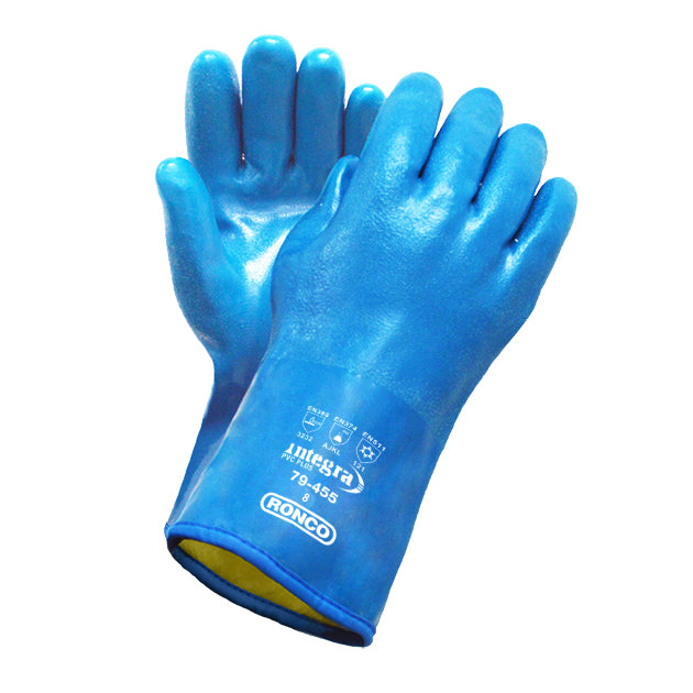 RONCO INTEGRA™ Plus PVC Copolymer Glove With Fleece Liner; 12 pairs/bag