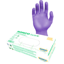 Load image into Gallery viewer, RONCO Earth Biodegradable Nitrile Examination Glove (3 mil); 100/box
