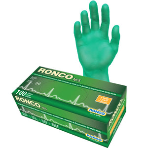 RONCO NE5 Nitrile Examination Glove (5 mil); 100/box