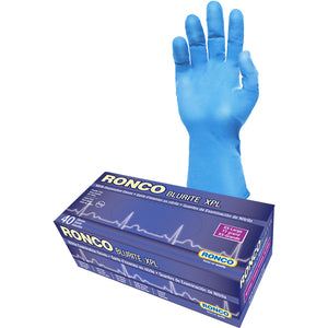 RONCO BLURITE™ XPL Nitrile Examination Glove (8 mil), Extra Long; 50/box