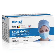 Load image into Gallery viewer, 3-Ply  Surgical Masks - Level 2 (50 masks per box) ASTM Level II made in Canada By Dent-X
