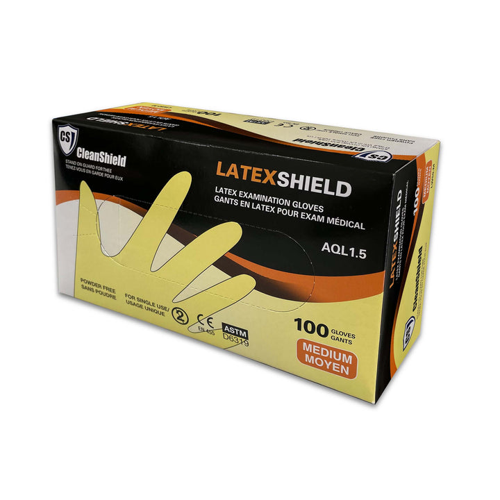 LatexShield Examination Gloves 100/box