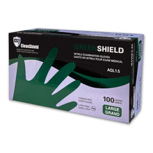 Load image into Gallery viewer, GreenShield Nitrile Examination Gloves. 5MIL 100/box
