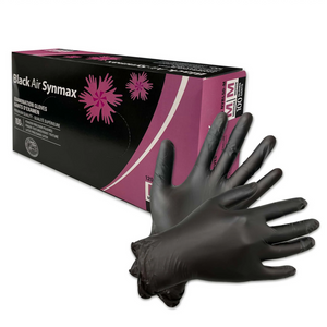 BlackAirSynmax Examination Gloves.  5 MIL 100/box