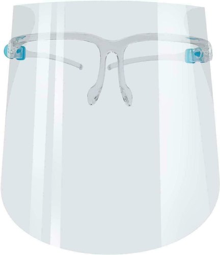 Reusable Face Shield with Glass Frames