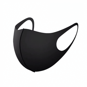 Black Reusable Fashion Mask