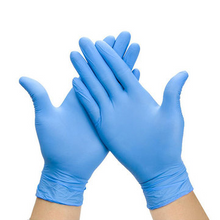 Load image into Gallery viewer, RONCO Medical grade Examination Nitrile gloves  Blue  (100pcs/box)
