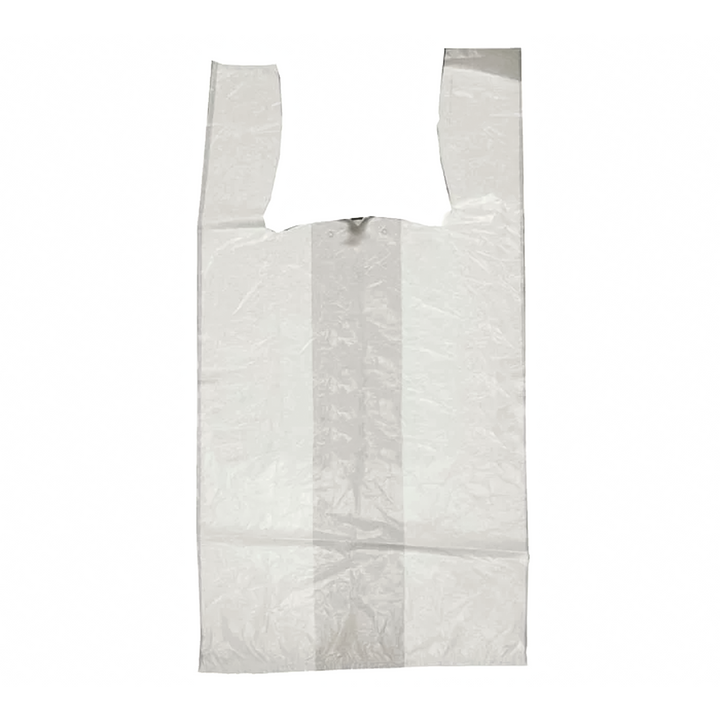 HDPE White T-Shirt Bags