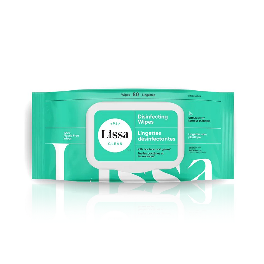 Lissa Disinfecting Wipes; 80 WIPE SOFT PACK